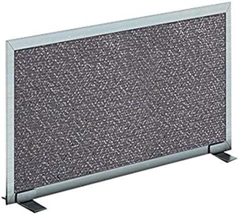 OBEX Acoustical Free Standing Privacy Screen, Cubicle Accessories Desk Privacy Panel, Desk Dividers for Office, Office Furniture Partitions Portable Sound Proof Dividers, 24" x 42", Graphite