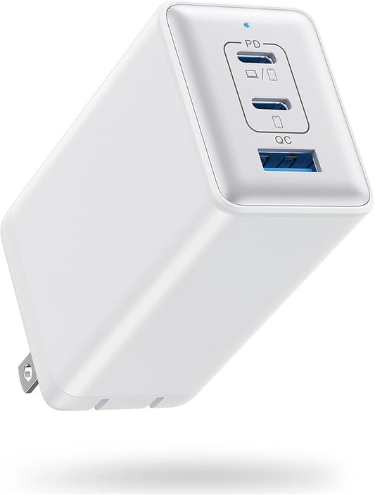 150W USB C Charger Block,GaN III Compact Foldable Wall Charger 3 Port Fast Charging Station,PD QC PPS Portable USB C Hub 100W Laptop Adapter for MacBook Pro/Air,iPad,iPhone 16/Pro,Galaxy S24,Dell etc