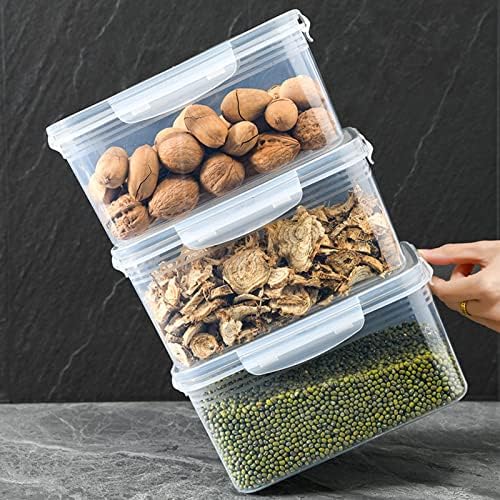 Produce Saver Box, Storage Containers, Transparent Fruit Vegetable Storage Container, Drain Storage Basket Box, Multifunctional Draining Crisper for Veggie Berry Salad Lettuce (3300ML)