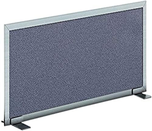 OBEX Acoustical Free Standing Privacy Screen, Cubicle Accessories Desk Privacy Panel, Desk Dividers for Office, Office Furniture Partitions Portable Sound Proof Dividers, 18" x 60", Twilight