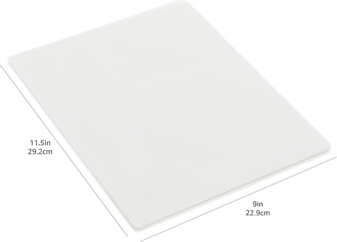 Amazon Basics Clear Thermal Laminating Plastic Paper Laminator Sheets, 9 x 11.5-Inch, 200-Pack, 3mil
