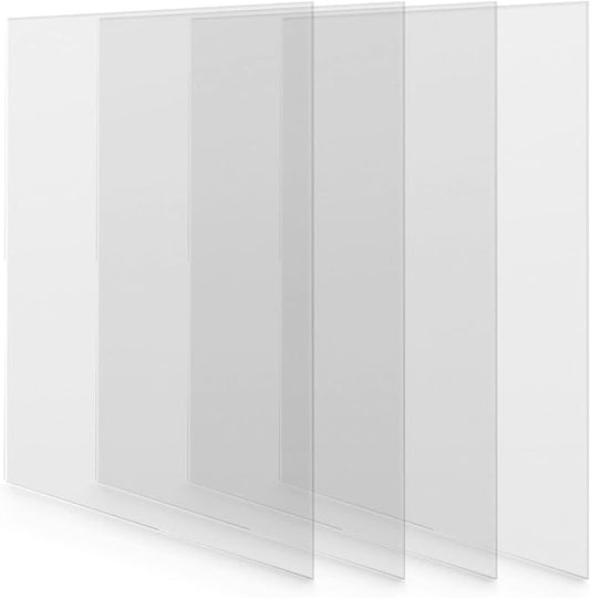 TOTiyea 100 Pack 8 Mil Ultra Clear Binding Presentation Covers, Clear Report Covers for Binding,8.5x11 Inches,Letter Size