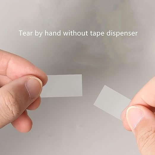24 Rolls Clear Tape Refill - Tear by Hand, Transparent Tape Rolls for Dispenser, 3/4" x 1000 inch