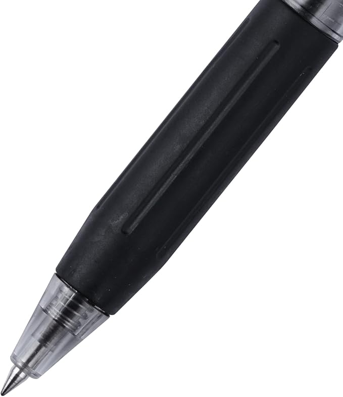 EYEYE G-103 10 Pack Retractable Gel Pens 0.5mm, Black Ink Pen Extra Fine Point Quick Dry, 0.5 mm Ballpoint Pen Fine Point Smooth Writing Pens for for Office School Supplies