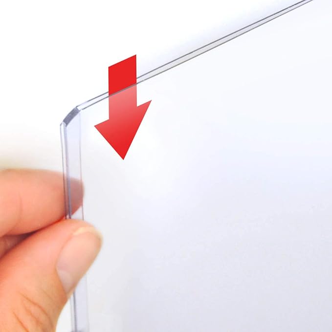 StoreSMART® - Clear Rigid Toploaders - 8 1/2" x 14" - Legal Size - 5-Pack - HPP812X14-5