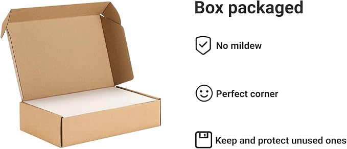 25 Pcs Book Board, Binder Board, Cover Board, Heavy Duty Chipboard for Book Binding, DIY Cardboard (White, A5 80PT)