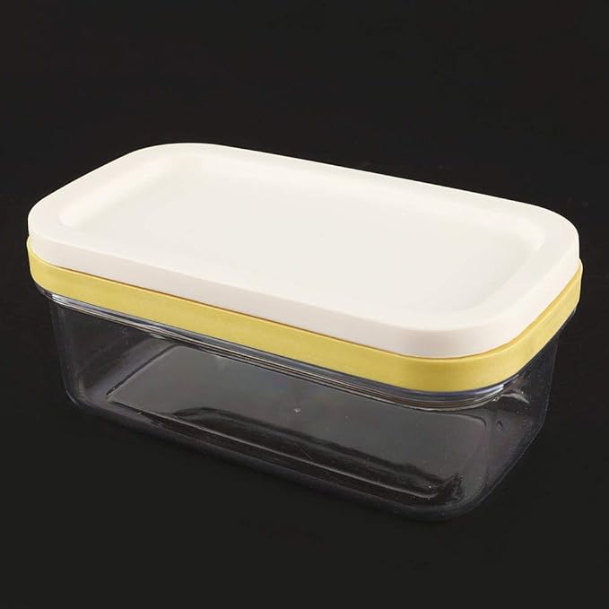 Fdit Butter Box Cheese Container Keeper With Cutting Net Food Storage Box Kitchen
