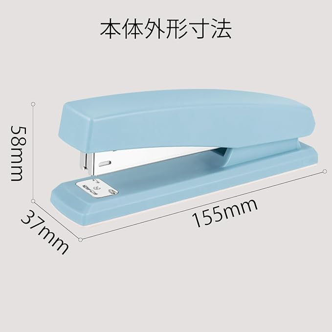 Deli Stapler, Desktop Stapler, Office Stapler, 25 Sheet Capacity, Includes 1000 Staples and Staple Remover, Blue