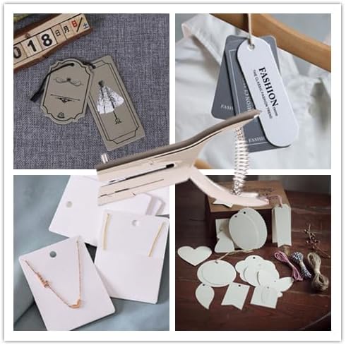 Heavy Duty Hole Punch - Single 3/8" (10mm) Hole Punch for Crafts, Paper, Cards & Tags