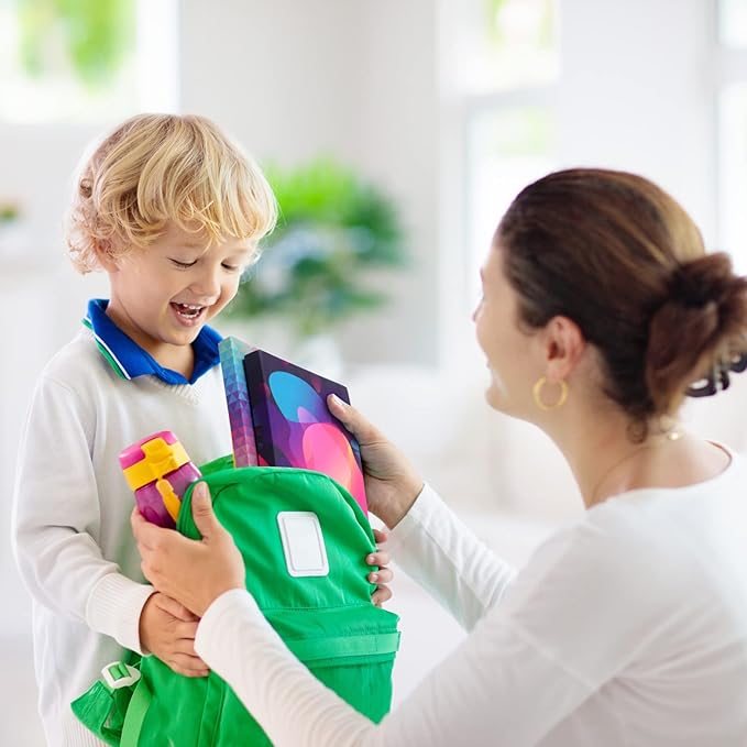 6 Pack Stretchable Book Cover Jumbo Fabric Book Covers Colorful Pattern Print Book Protector Washable Reusable Protective Textbook Cover for Hardcover Textbooks up to 9 x 11 Inch (Stylish Pattern)