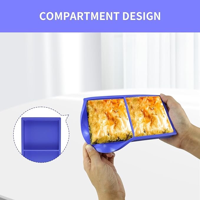 4 Pcs Silicone Tray Dividers for Harvest Right Freeze Dryer,Silicone Food Molds for Harvest right freeze dryer accessories，Reusable Dryer Food Freezer Trays (Purple,15 Cavities)