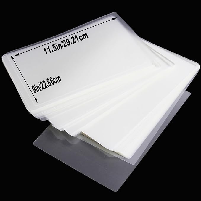 500 Pack Laminating Sheets, Clear 9 x 11.5 Inch Thermal Laminating Pouches for Thermal Laminator, 5 Mil Lamination Sheet Paper, Letter Size, HeatSeal
