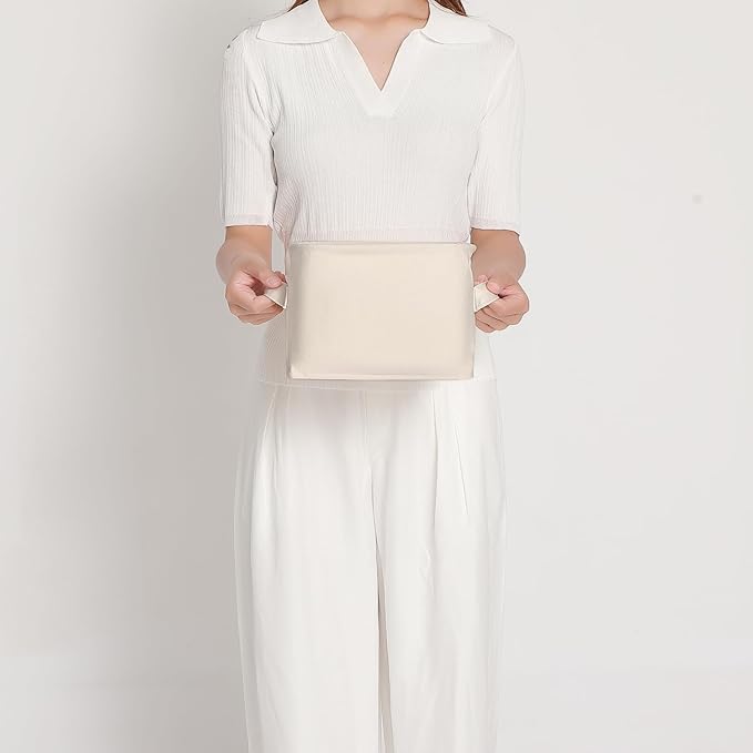 Foldable Storage Bins with Lids Cotton Canvas Rectangular Storage Box Ideal for Organization Lightweight and Durable (9.45 x 7.48 x 5.91)