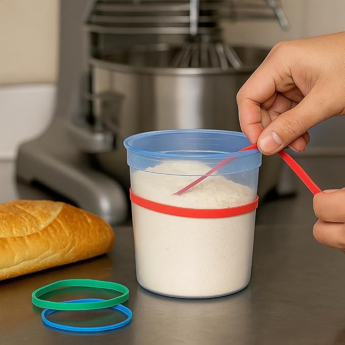 Upgrade Office Supply UPG23454PK2 Rubber Bands, Assorted Size and Color, 1 lb Bags, 2 Pack, USA