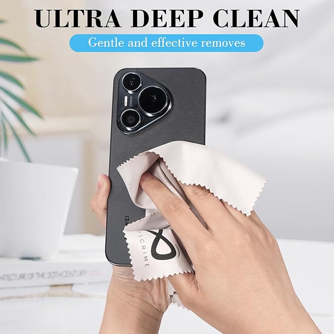 Microfiber Glasses Cloth 15 Pack (6x7 Inch) - 5 Assorted Colors - Premium Soft Scratch-Free Cleaning for Eyeglasses, Screens, Phone, Camera Lenses & Electronics