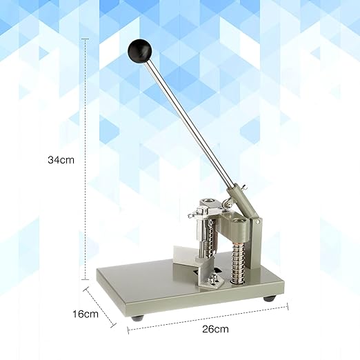 IRONWALLS Corner Rounder Cutter Machine, R6mm R10mm 1.2”/ 30mm Thickness Heavy Duty Paper Corner Cutter Punch with Paper Holding Device, Steel Metal Commercial Corner Punch for Office Business