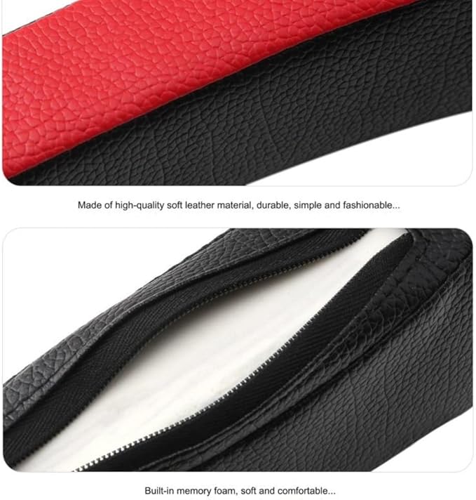 3in1 Car Seat Gap Storage - Prevent Small Items from Falling, with Pocket Organizer and Removable Cupholder (Black)