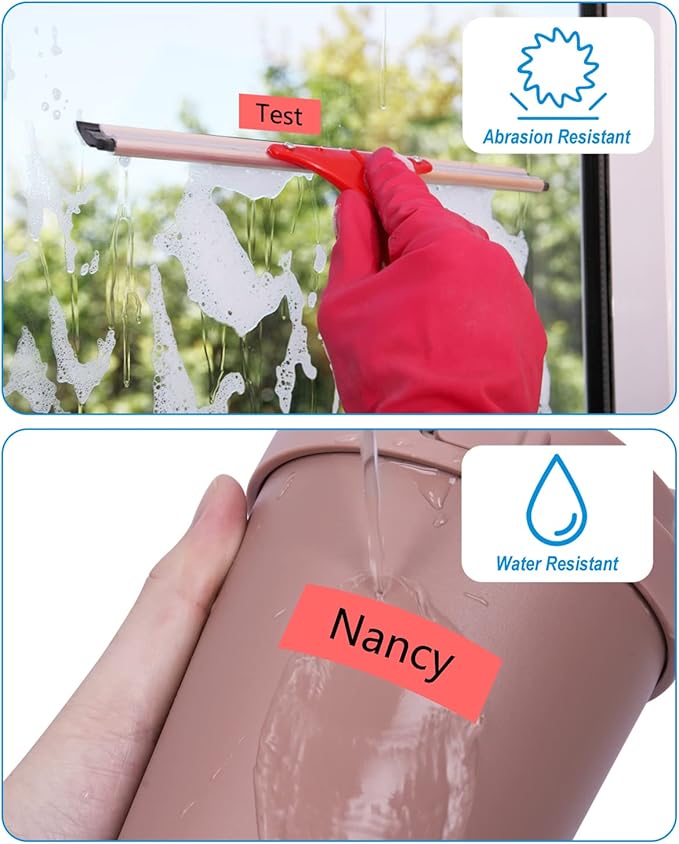 Weemay Compatible 3 Pack TZe-441 Replacement for Brother P-Touch Label Tape 18mm 0.7 Black on Red 3/4 TZe TZ Tape TZ-441 TZ441 TZe441 for PT-D400AD PT-D610BT PT-D600 PT-D410 Printer, 0.7" x 26.2'