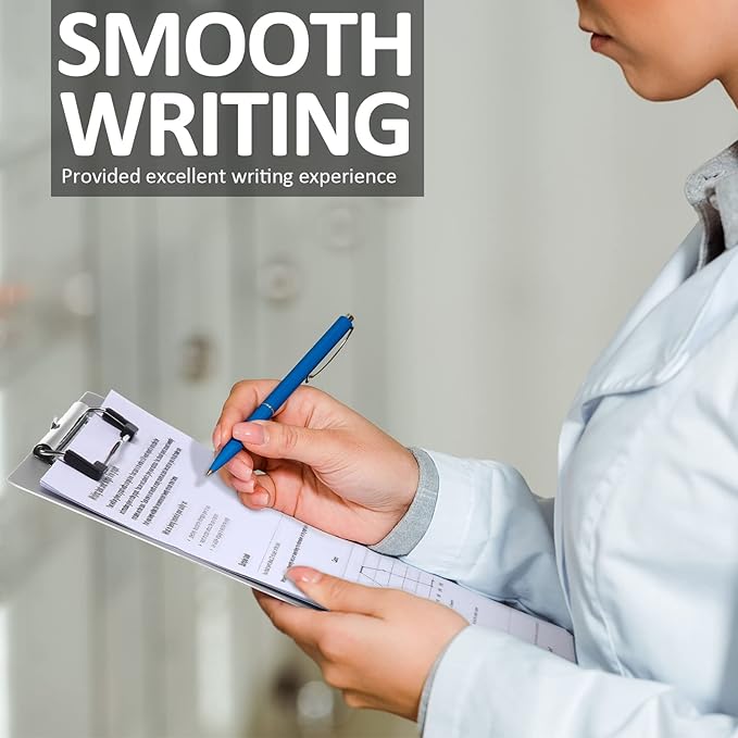 Epakh 12 Pieces Clipboard Bulks Metal Clipboard Aluminum Office Low Profile Clip Standard A4 Letter Size Metal Clip Board, Size 12.5 x 9 Inch