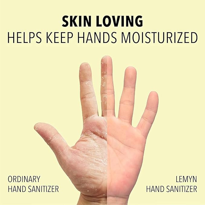 Medical‑Grade Hand Sanitizer Gel – 97 % Organic | 70 % USP Ethyl Alcohol | Moisturizing Aloe + Hyaluronic Acid | Freshly Made in USA | 8oz Bottle with Pump (PACK OF 2)