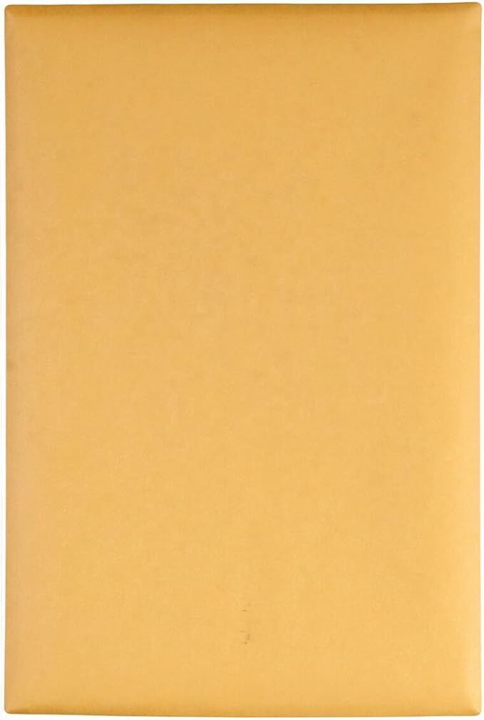 Quality Park 9" x 12" Clasp Envelopes, Brown Kraft, Gummed Flap, 100/Box (QUA37790) & 6 x 9 Clasp Envelopes, Clasp and Gummed Closures for Storing or Mailing, 28 lb Kraft Paper, 100 per Box (QUA37855)