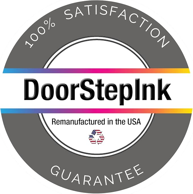 DoorStepInk Remanufactured Ink Cartridges for HP 15 C6615DN Black & HP 23 C1823A Color 2 Pack – Compatible with HP DeskJet 810 C DeskJet 812 C PSC 500 PSC 500 xi – High Yield USA Made