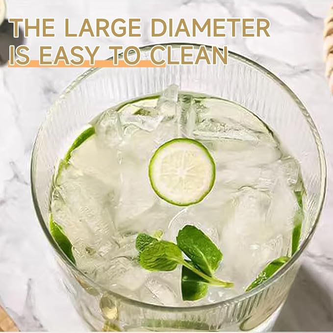 Beverage Dispenser, 2.9 Gallon Glass Drink Dispenser with Stand, Glass water dispenser with Spigot, Large Drink Dispensers for Parties,Bars,Restaurants, 11L