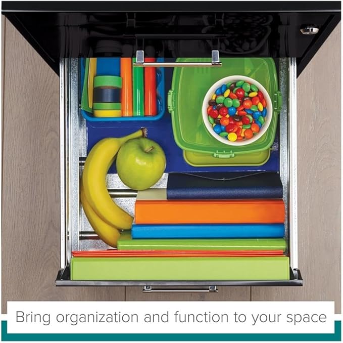 Scranton & Co Set of 2 18" D 3-Drawer Metal Filing Cabinet with Pencil Drawer