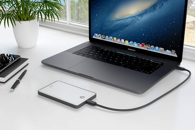 2TB External SSD USB-C Portable Solid State Drive (USB 3.1 Gen 2) | 3D NAND Flash | Rapid by VectoTech