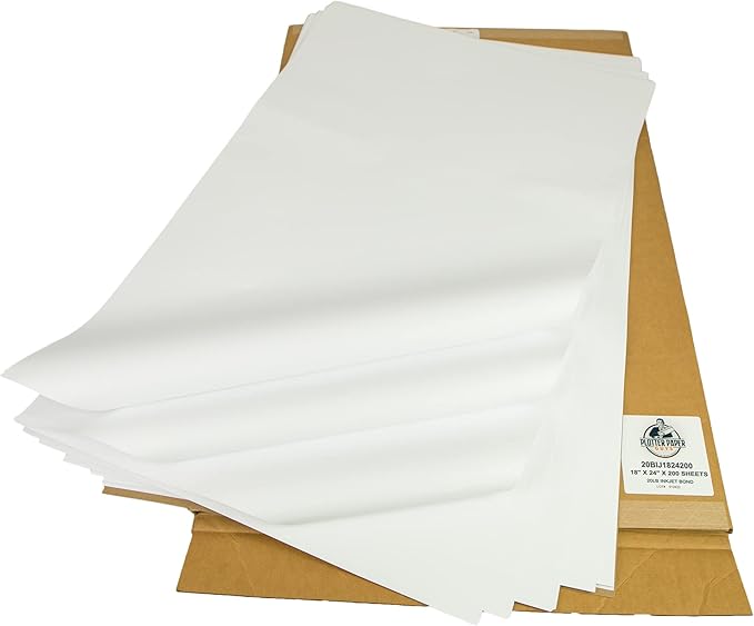 20lb Uncoated Inkjet Bond Paper, 18" x 24", 200 sheets per pack