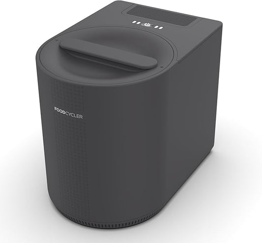 Eco 3 Compact Kitchen Food Recycler | Indoor Composter Bin Alternative | Electric Countertop Food Waste Disposer with Odorless 3.5L Indoor Food Waste Bin for Easy Waste Management | Grey