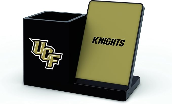 SOAR NCAA Unisex Cell Phone Wireless Charging Stand and Desktop Organizer