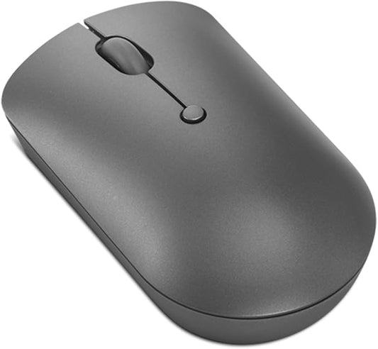 Lenovo 540 Wireless Computer Mouse for PC, Laptop, Computer with Windows or Chrome OS - 2.4 GHz USB-C Wireless Pairing Receiver - Compact Size - 18-Months Battery Life - Ambidextrous - Storm Grey