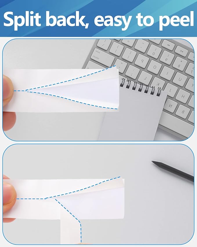Weemay Compatible 3 Pack TZe-261 Replacement for Brother P-Touch Label Tape 36mm 1.4 Inch Laminated White TZe TZ Tape TZ-261 TZ261 TZe261 for Ptouch PT 3600 530 Printer, 1.4" x 26.2'