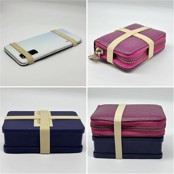 3-1/2" x 1/2'' - Size #84 - Rubber Band Depot - Wide Bands - Everyday Rubber Bands, Business Bands - Approximately 40 Per Bag - 1/4 Pound Bag