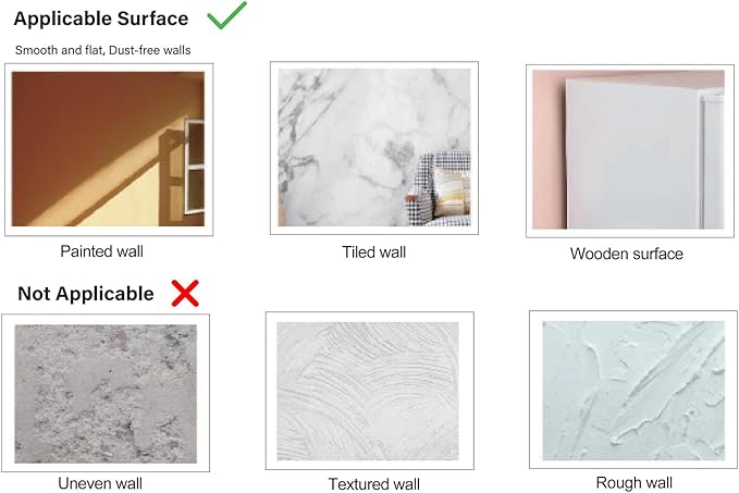 Large Cork Board for Wall with Pins, 36" x 24" Bulletin Board Self-Adhesive Pin Board | Customized 6 Packs Felt Tiles for Office Home Wall Decor