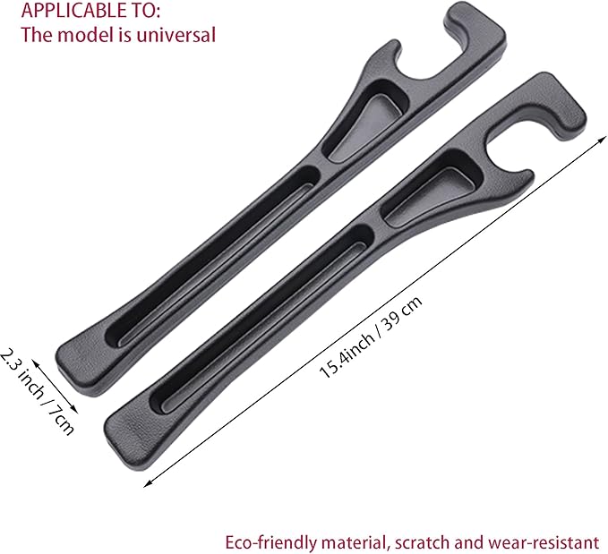 Car Seat Gap Filler 2Pack, Inserts Between Seats Console with Organizer Storage Upgraded Phone Holder Car Side Seat Gap Fillers Cars Front Seats Fill Plug Car Essentials for Vehicle SUV Truck (black)