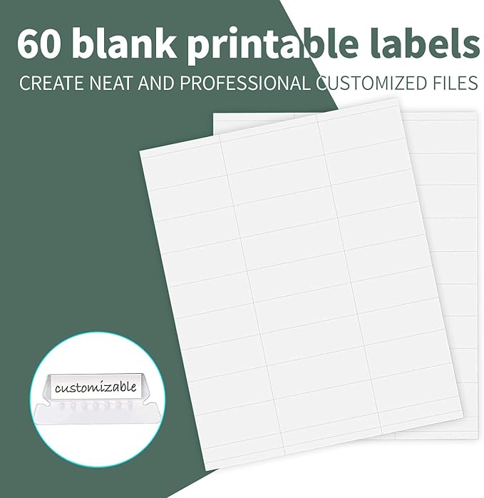 HERKKA Extra Capacity Hanging File Folders, 60 Pack Reinforced Letter Size Hanging Folders with Heavy Duty 1 Inch Expansion, Designed for Bulky Files, Medical Charts, Green