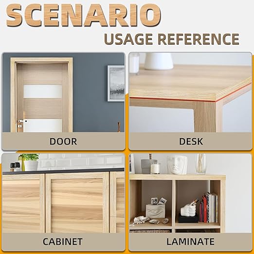 GSCIT Club Oak Edge Banding, 2 inch x 50ft roll of Veneer Edge Banding Preglued Flexible, Wood Tape Banding for Repair Furniture