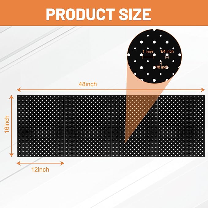 Ultrawall Metal Peg Board Panels with Hooks, Pegboard Wall Tool Organizer for Garage, 74pcs Peg Board with Accessories, 16"X12"