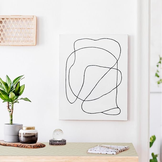 Glotoch Premium Non Slip Shelf Liner, Non Adhesive Drawer Liner, Waterproof Shelf Liners for Kitchen Cabinets, Drawer, Fridge, Wire Shelving, Pantry-12" X240", Heavy Duty, Beige Herringbone