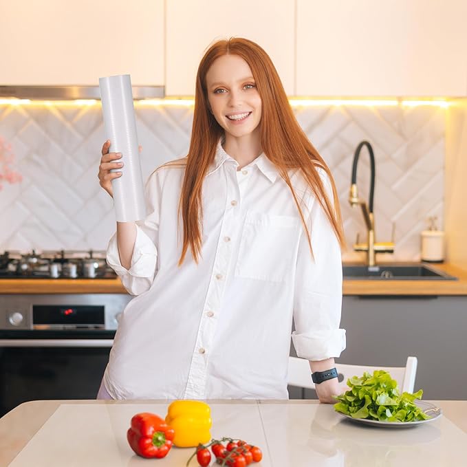 Glotoch Shelf Liner 17.5x360, Non Adhesive Cabinet, Drawer Liner for Refrigerator, Kitchen, Waterproof and Durable Fridge Table Place Mats for Cupboard, Clear