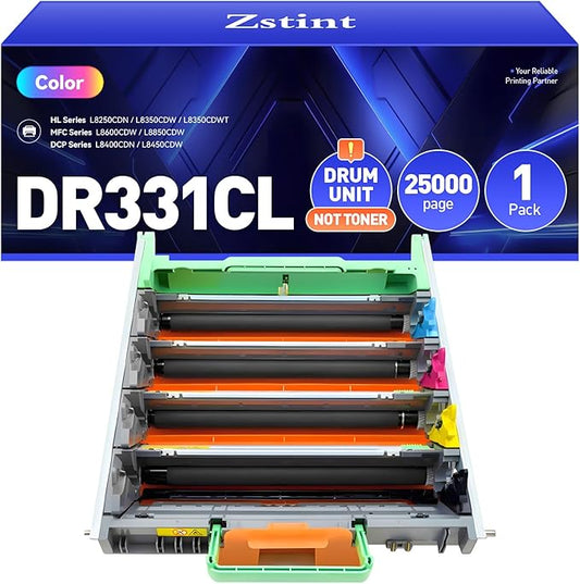 DR331CL Drum Unit Replacement Compatible for Brother DR-331CL Imaging Drum HL-L8350CDW MFC-L8850CDW MFC-L8600CDW HL-4150CDN MFC-9970CDW DCP-L8400 9050 9055 L8450 HL-L8250 L8650 L8850 4570CDW Printer