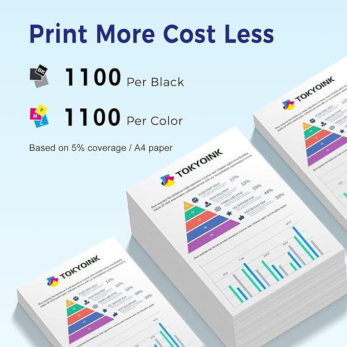 822XL Remanufactured Replacement for Epson 822XL Ink Cartridges Combo Pack 822 822 XL T822XL Ink for Workforce Pro WF-3820 WF-4830 WF-4820 WF-4830 WF-4833 WF-4834 Printer (5 Pack)