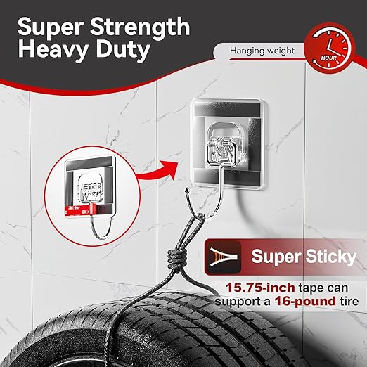 2 Rolls Double Sided Tape High Temperature Resistant Heavy Duty, Made of 3M, 19.7 Ft X 0.6 ", Strong Adhesion and Multi-Purpose Automotive Parts Mounting Tape