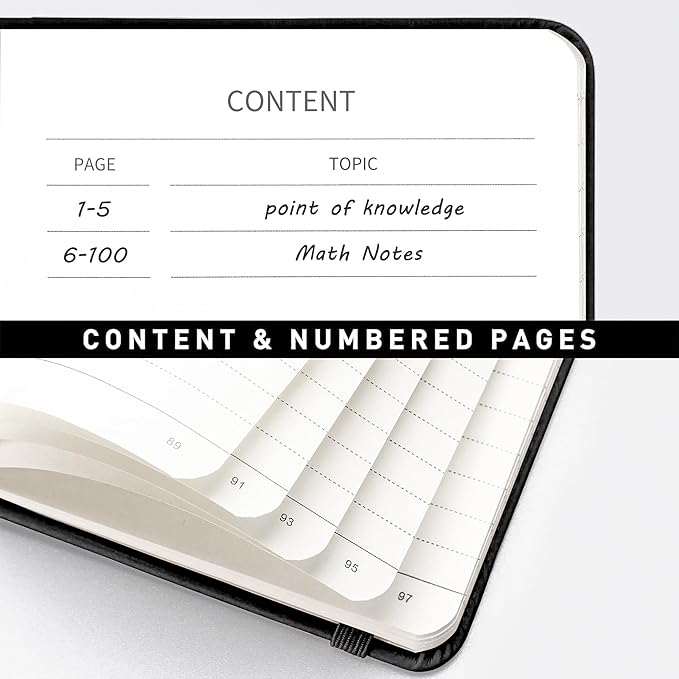 RETTACY Spiral Journal Notebook, 110 Numbered Pages, A4 Large Size (8.5'' x 11''), for Men & Women, Journaling, Writing, Work & Office, Leather Hardcover, 100 GSM Thick Paper (Rose Gold)