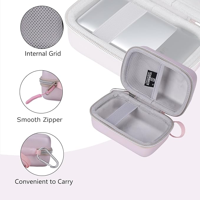 Hard Storage Case Compatible for Anker 733 Power Bank (GaNPrime PowerCore 65W), 2-in-1 Hybrid Charger, Batteries Bank Travel Carrying Storage Holder, Case Only