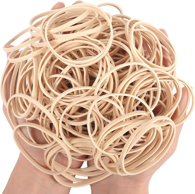 3-1/2" x 1/8'' - Size #33 - Rubber Band Depot - Everyday Rubber Bands, Business Bands - Approximately 100 Per Bag - 1/8 Pound Bag
