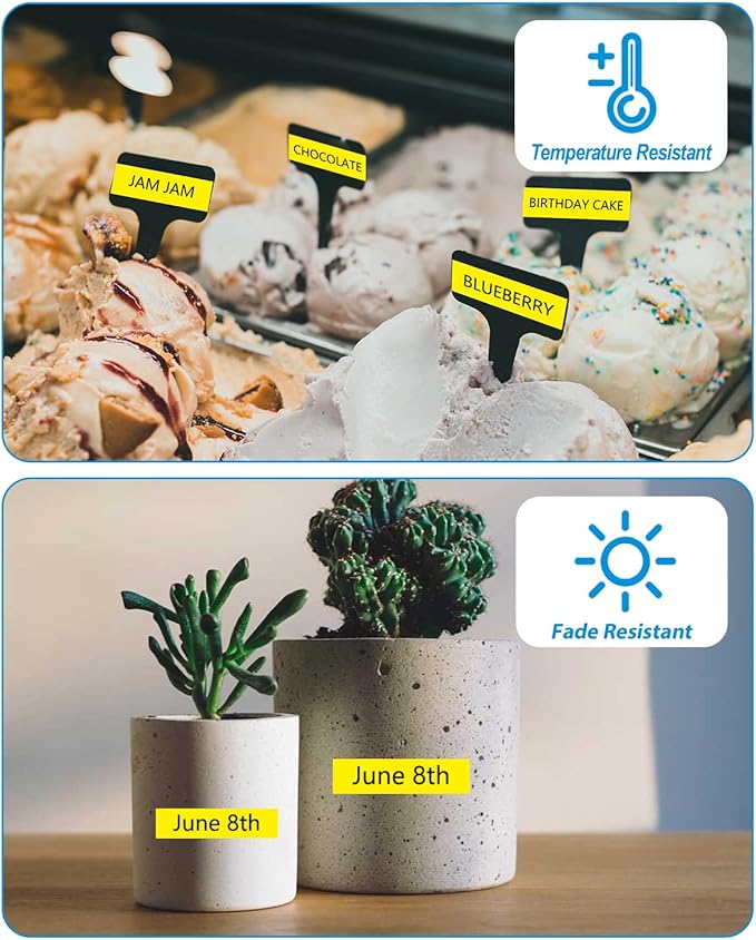 Weemay 3 Pack TZe-631 Compatible for Brother P-Touch Label Tape 12mm 0.47 Black on Yellow TZe TZ Tape TZ-631 TZ631 TZe631 for PTD210 PTD220 PTH110BP PTD410 PTD600 Printer, 0.47" x 26.2'