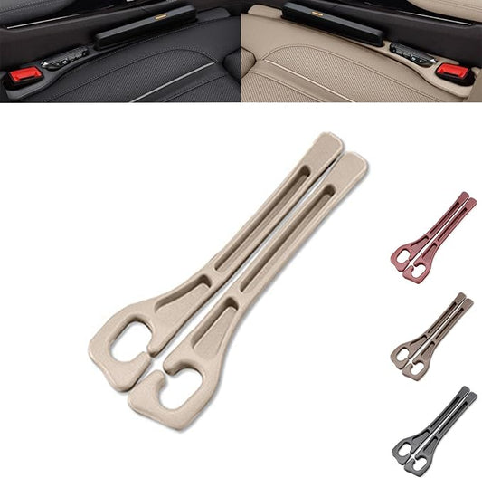 No Drop seat Guard,2025 New Car Seat Side Gap Filler Organizer, Drop Seat Guards for Cars Cards & Tools from Falling, Easy to Install Gap Storage Solution (Beige)